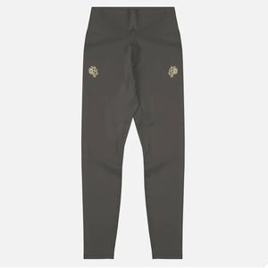Darc Sport Black Leggings with Gold Accents